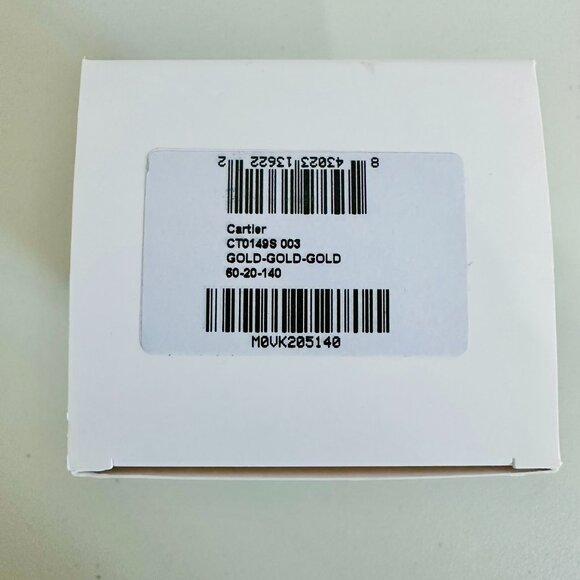CARTIER PANTHER ACCENT ON FRAME 60MM ROUND SUNGLASSES CT0149S 003 60-20-140 1345 main image 4
